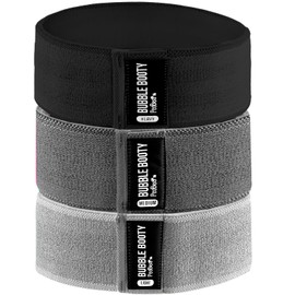 Booty Bands for Women Fabric Resistance Bands for Women Butt and Legs Workout Bands Leg Bands for Working Out Squat Bands Exercise Bands Glute Bands Non Slip Squat Bands (Greys)