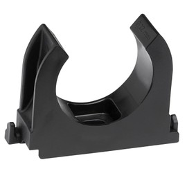 SOMA 18 Pcs Black Plastic 32mm Pipe Clip Clamp Pipe Clamp