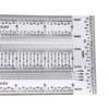T Rule Stainless Steel Silver Scribing Ruler Woodworking Measuring Tool