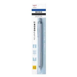 Tombow Mechanical Pencil Monograph Light 0.3mm Gray Blue DPA-121C