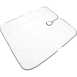 Yinhing Capa de Barbería, Capa Impermeable Resistente Al Tinte, 160 X 140 Material de Poliéster, Barrera contra Agua y Tintes, Corte y coloración.