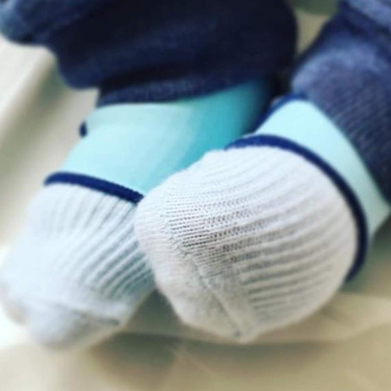 Sock Ons - Baby Sock Holders - 0-6 Months -