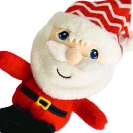 Christmas Beanie Pals Plush Soft Toys Eco-Friendly 100% Recycled (Santa)