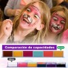 Kit De Maquillaje Pintura Pintacaritas Body Paint Acuarelas
