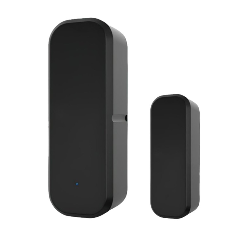 Acmerota WiFi Door Sensor Black Door Alarm Sensor Smart Doors