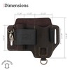 FESA EDC Leather Multitool Sheath - Top Grain Leather EDC