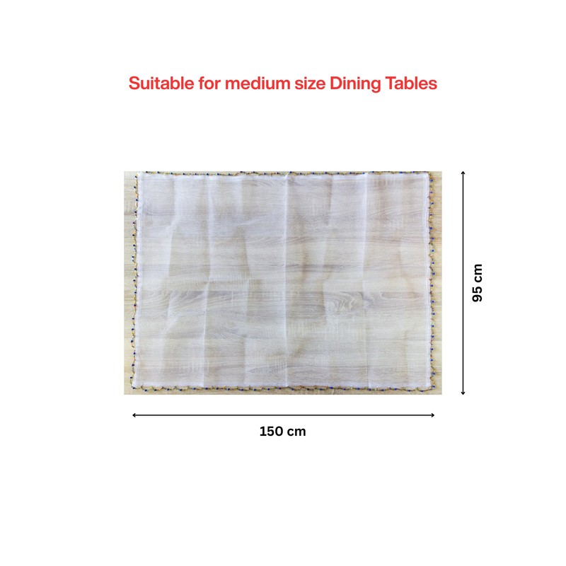 BillionHers Dining Table Food Covers - Beaded Handmade Net Food