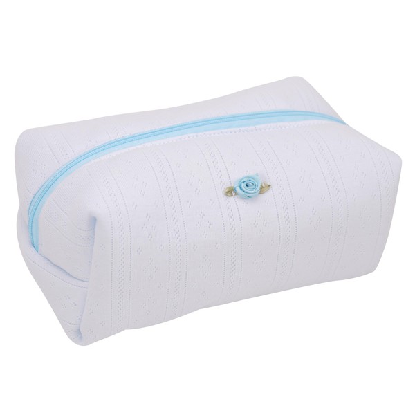 ZUNUONUO Handmade Quilted Cotton Makeup Bag for Women - Cute