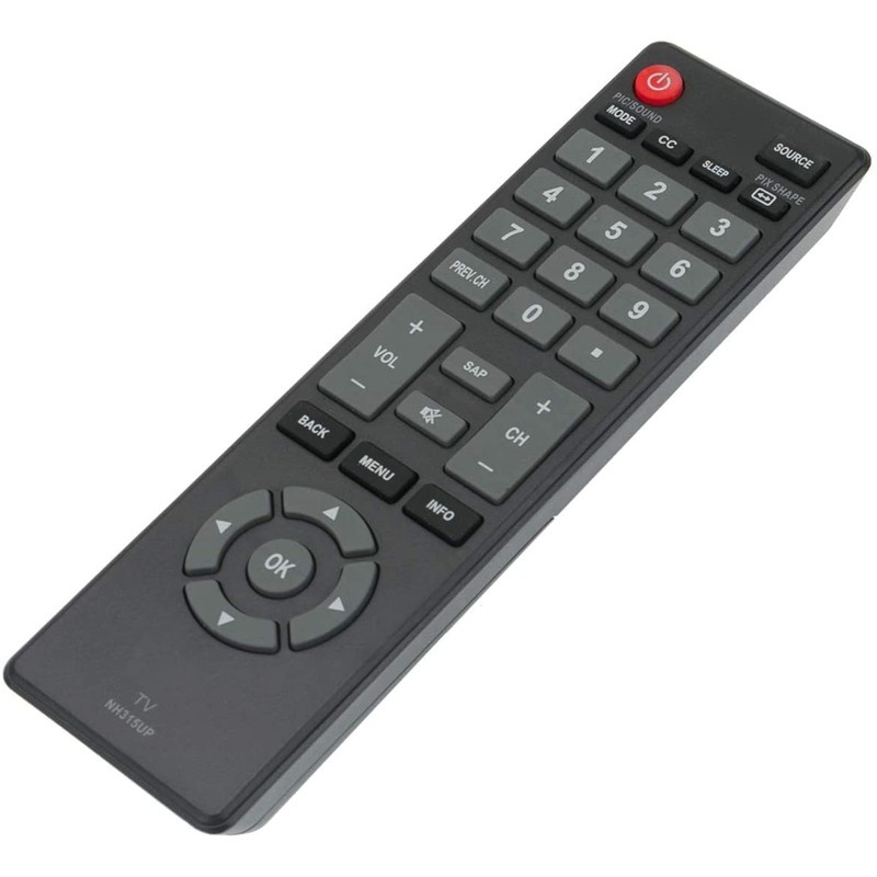 Replacement Remote Control for Sanyo NH312UP TV FW32D08F FW32D08F-B FW40D48F-B
