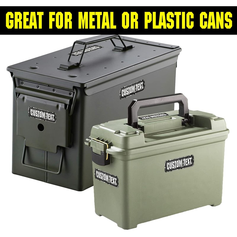 Custom Ammo Digital Camo Stickers 8 Pack