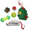 Widdle Gifts Christmas Stocking Cat Toys Gift for Pets 27cm