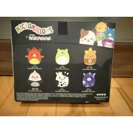 Squishmallow New Squishmallows Select Series Squishville Micromallows Box Set of 6 Mini Plush