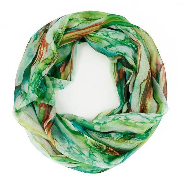Gloop Loop Tube Scarf for Women Scarf Silky Airy Light
