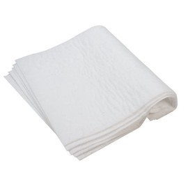 Sandhill Oil and Fuel Absorbent White Non Bonded Pads, 15" x 18" - 5 Pack (Heavy-Weight)