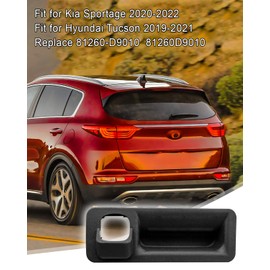 Vaticas Rear Trunk Hatch Handle Fit for Kia Sportage 2016-2019 Replace 81260-D9010, Tailgate Trunk Lid Outside Release Handle