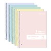 ONAVIA 1 Subject Spiral Notebook College Ruled 5 Pack, 140