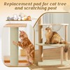 39.3''x14.6'' Trimmable Cat Scratch Furniture Protector - Self-Adhesive Cat Scratching