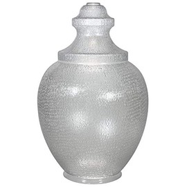 KastLite FP192-8PCC Polycarbonate Clear Acorn with Fitter Neck | 22-1/2" Height x 14-5/16" Width x 7-3/4" Outside Diameter | Manufactured in the USA