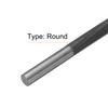 sourcing map 3pcs Chainsaw File 3/16"(4.8mm) Chrome Steel Double Cut