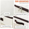 AMJ 4" Foldable Underbed Storage Closet Organizers and storage bins,