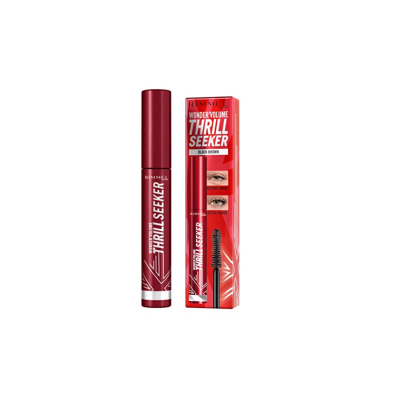 Rimmel Wonder Volume Thrill Seeker Mascara Black Brown