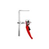 QWORK Ratcheting Table Clamp, 4 Pack Quick Release Bar Clamp
