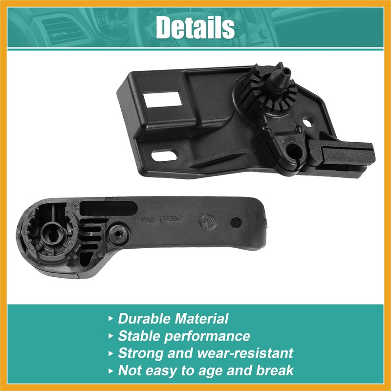 Partuto 1 Set Hood Latch Release Handle Bracket Assembly 1KD823633A