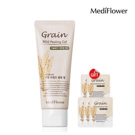 Mediflower Grain Mild Peeling Gel 100ml + 5 pouches / 메디플라워 곡물 마일드 필링젤 100ml+파우치5매