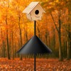 Squirrel Baffle for Bird Feeders, Wrap Around Squirrel Deterrent for
