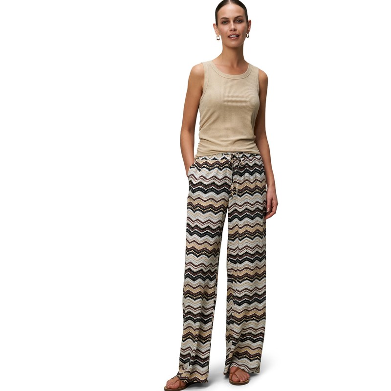 zero Ladies Glitter Top, French Oak, 42