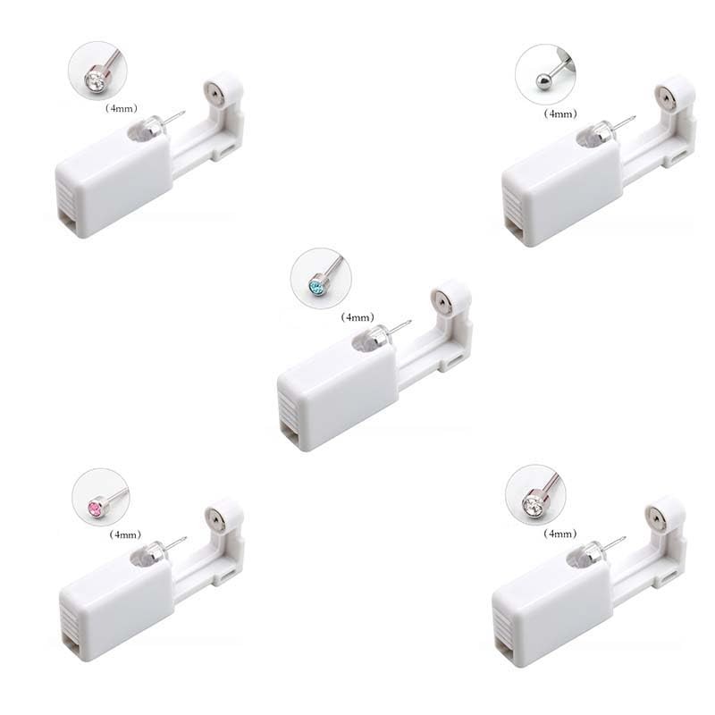 FRAKMU10 pack Self Ear Piercing Kit Disposable Ear Piercing Gun