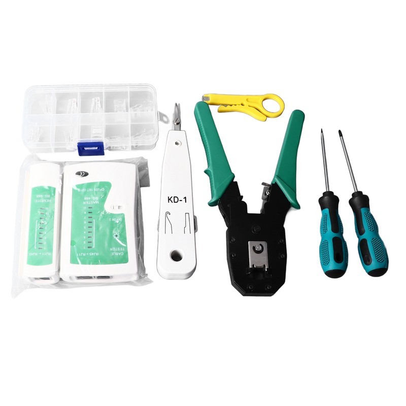 Network Tool Kit Installation Tools Set Household Tester Pliers Combination