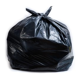 EcoQuality Strong Black Trash Bags 96 Gallon Wastebasket Receptacle Can Liner Large Heavy Duty Garbage Bags, For Kitchen, Household, Industrial, Multi Purpose, Office, Backyard, Contractor (15)