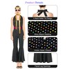 SOMSOC - Conjunto de accesorios para disfraz de discoteca de