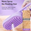 2 Pcs Cat Steam Brush,3 In 1 Spray Pet Grooming