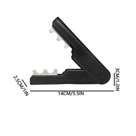 MIETONG Rose Thorn Remover Tool for Removing Rose Thorns Flower Tools for Burr Removal for Garden Florists Gardening Flower Arrangements (Black)