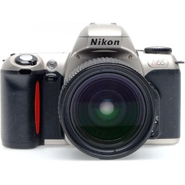 NIKON N65 35mm SLR Film Camera Kit with Nikon AF Lens. Custom settings and built-in flash. (Renewed)