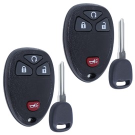 ADAURIS Keyless Entry Remote Ignition Control Replacement Compatible 2005-2007 Buick/Pontiac/Saturn (KOBGT04A)
