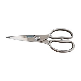 TONMA Kitchen Shears All Purpose [Made in Japan] Soild Metal Stainless Steel Japanese Kitchen Scissors Heavy Duty with Micro Serrated, Mirror finish
