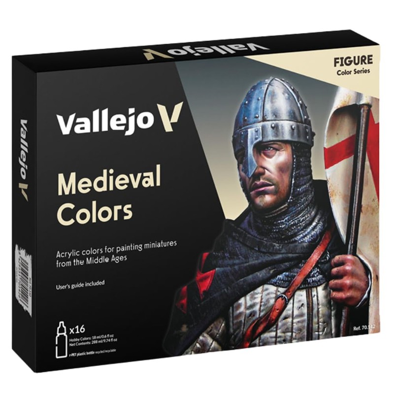 Vallejo - Model Color Medieval Colors Set | Modeling Acrylic