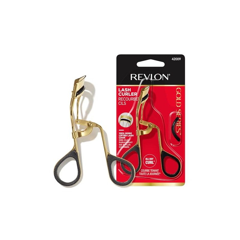 Revlon Gold Series Eye Lash Curler, Creates Open Eye Look,