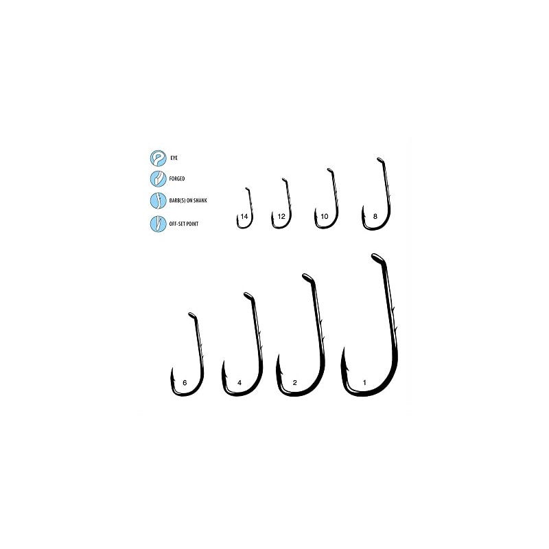 Gamakatsu 05411 Baitholder Hooks,Nickel