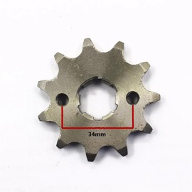 TDR Front Engine Sprocket 530 11T 20mm for Dirt Bike ATV Taotao Sunl Lifan Zongshen Kaya Xmotos Apollo Loncin KTM, Fits 50cc 70cc 110cc 125cc 200cc 250cc Engines