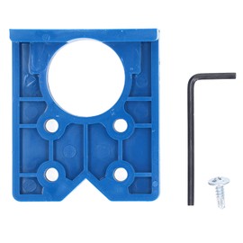 35mm Hinge Hole Jig Drill Guide Set Concealed Drilling Tool Kit Puncher Hinge Drilling Tool Set Closet Door Hole Jig