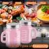 Pink Salt and Pepper Shakers Set - Pink Kitchen Accessories
