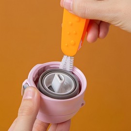 3-in-1 Carrot Brush Tumbler and Baby Bottle Cleaning Set 1 10ea