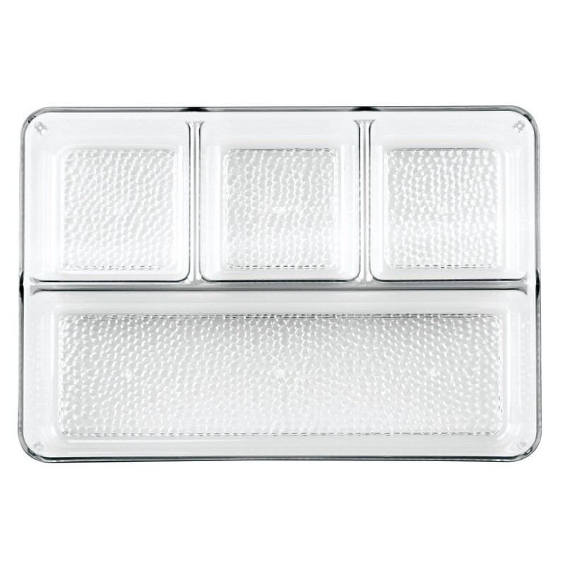 InterDesign Rain Tray 4S, Clear