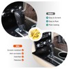 Heutamo Car Gear Shift Knob Cover Trim Compatible with Nissan
