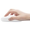 Macally BTTOPBAT-W, silent optical Bluetooth BT-mouse with 3 buttons and