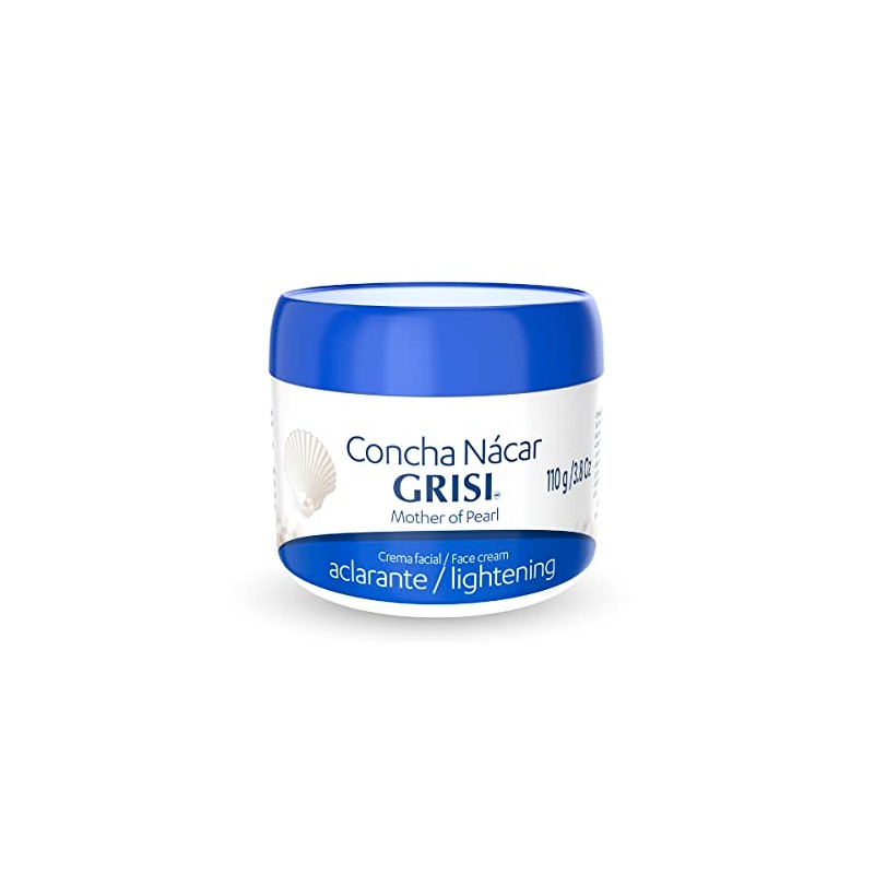 GRISI | Crema Facial Concha Nácar | Aclarante 110 gr